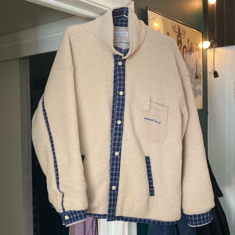 funwoo studio shearling jacket